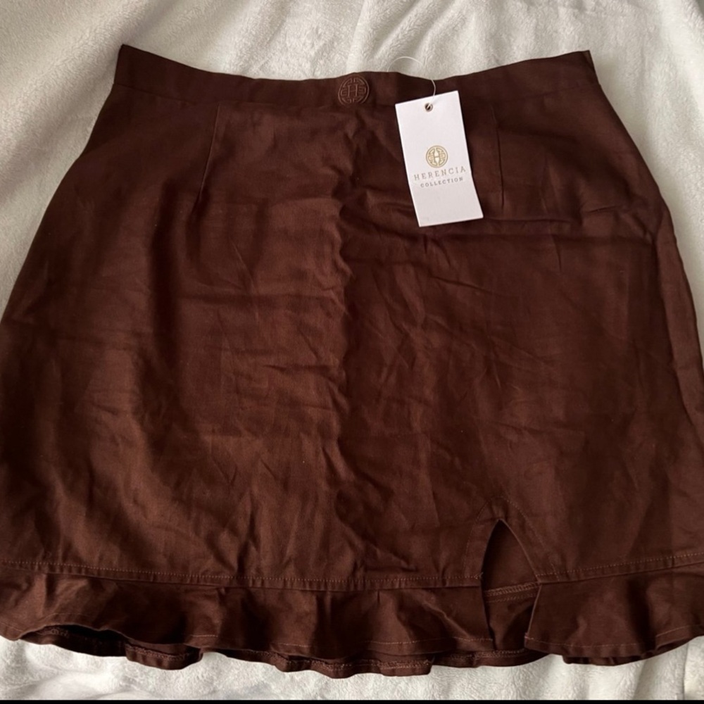 Herencia brown skirt
